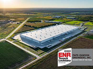 Pape-Dawson Named ENR 2022 Design Firm of the Year