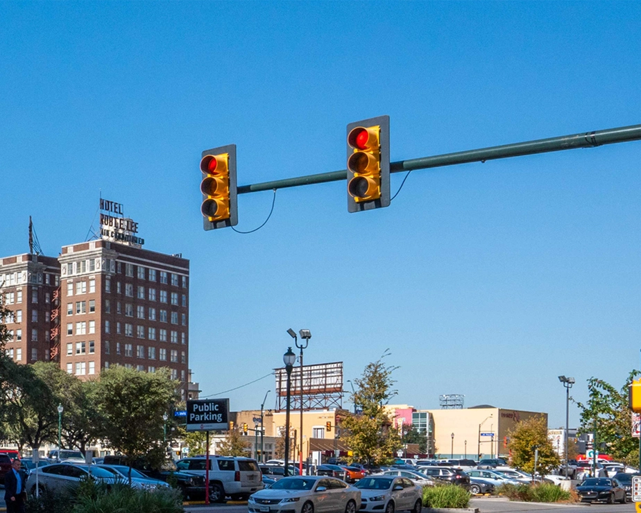 Downtown San Antonio Traffic Signals